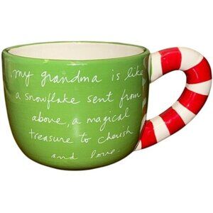 Sandra Magsamen Grandma Sent From Above Green Ceramic Mug